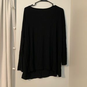 Black Piko Long Sleeve